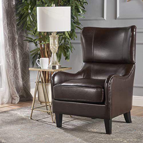 Christopher Knight Home Quentin Sofa Chair, Brown Pricepulse