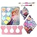 Disney Lunch Box Tin Beauty Set Includes: Nail Polish, Lip Balm, Eye Shadow, Lip Gloss, Toe Spacer, Applicator, Nail File and a Brush (Frozen)