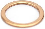 QWORK Copper Washers Kit 200 Pcs M5–M14 Assorted Flat Sealing Washers view 4