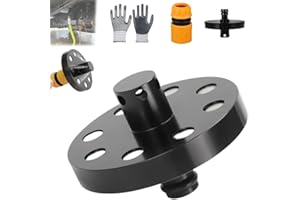 SLAMJET O-Ring Chassis Cleaner Flusher Kit with 360° Spinning Nozzle & Quick Coupling, Chassis Flusher, All-Round Undercarriage Cleaner, Quick and Efficient Cleaning of Wheel Arches&undercarriage(1PC)