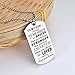 danjie to My Son Tag Stainless Steel Pendant Always Remember You are Braver Than You Believe Letters Boys Necklace Military Chain Air Force Pendant