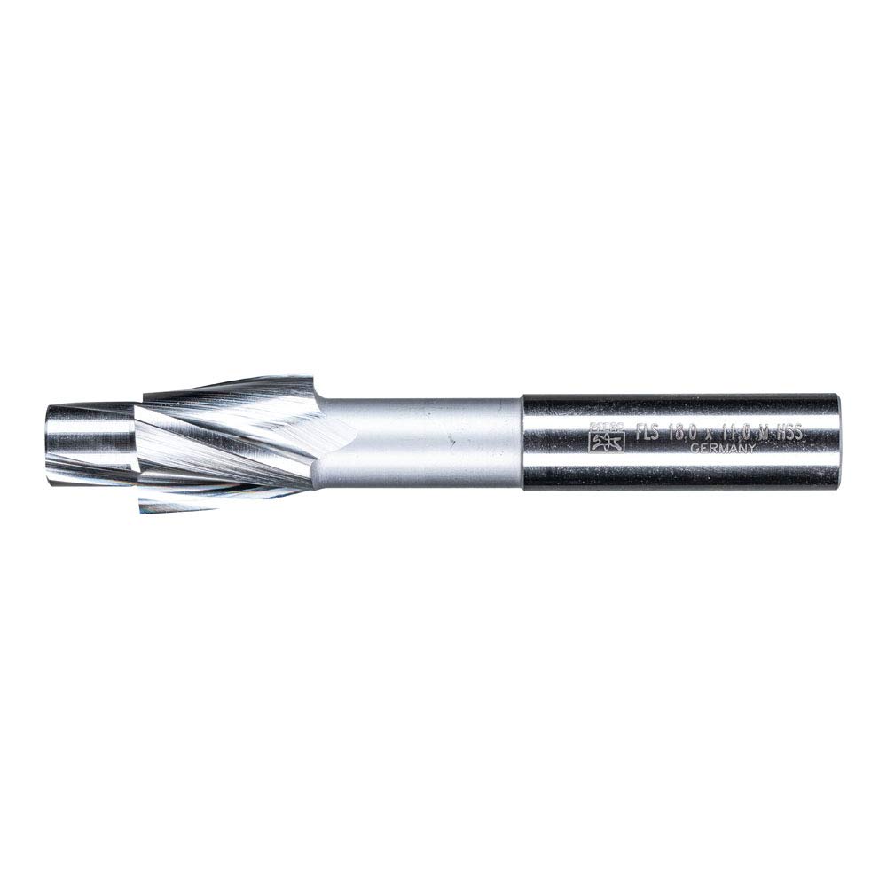 PFERD HSS Flat Countersink with Guide pins, Diameter 18.0 mm, Shaft Diameter 12.5 mm, DIN 373, Medium, 25203112 - for Through Holes — image 1