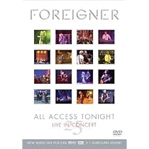 フォリナー/25 All Access Tonight DVD Amazon.com: Foreigner