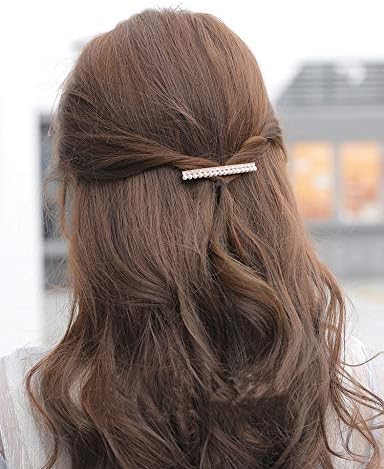 レーリーポップ レディース バレッタクリップ パール花 ヘアクリップ シンプル ヘアアクセサリー おしゃれ 髪飾り 髪留め 披露宴 B07v6qngl6 615円 セール開催中最短即日発送 新作 人気 送料無料 激安 お買い得 キ フト