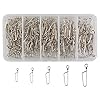 JSHANMEI-155pcsbox-Stainless-Steel-Fishing-Coastlock-Snap-Barrel-Swivel-Sea-Fishing-Swivels-Emerillones-Pesca-Peche-Terminal-Tackle-Box