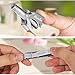 KEDSUM Professional Portable Manual Nose & Ear Hair Trimmer, No Batteries Required, Stainless Steel Nose Hair Remover for Men & Women,Come with a Fingernail Clipper