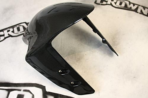 Clearance SALE !! Crown Moto USA 3K Carbon Fiber Front Fender Fits Ducati 1199 Panigale