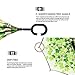 MRTLLOA Double Layer Inverted Umbrella with C-Shaped Handle, Anti-UV Waterproof Windproof Straight Umbrella for Car Rain Outdoor Use(Green Leaf)
