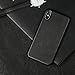 O-CONN Case Compatible iPhone X, Skin-Friendly PU Case (Man-Made Leather) Shockproof of Heavy Duty Full Protective, No Fingerprints and Easy Clean-Black(Vintage Pattern)