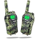 Walkie Talkies for Kids, iksee kids Walkie Talkies Long Range 6Km, 22 Channel Two Way Radios Toys for 5 Years Old Boys and Girls Outdoor Games (1 Pair)