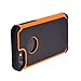 Pelotek; iPhone 7/8 Plus Orange case - Hybrid Shockproof [Orange/Black] Case - with Unique Triple Layer Ultra Slim Fit Design Plus Drop Protection Features Amazing Cover (Box Orange i7/i8 Plus)