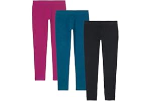 KIDPIK Girls Leggings 3-Pack | Great Basics Everyday Wear