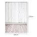 MOHOO White Wood Backdrop Photo Background Wood Backdrops for Photography Photo Studio Prop 5X7FT Silk