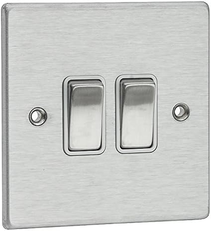 HamiltonLiteStat 74R22SS-W Rocker Switches White