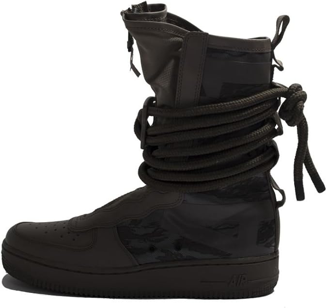 Amazon.com | Nike SF AF1 Hi Mens Fashion-Sneakers AA1128-203_7 - Ridgerock/Black-Sequoia | Sandals