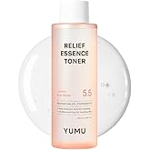YUMU Licorice Relief Essence Toner for Sensitive Skin, Niacinamide, Panthenol, Fragrance-Free, Soothing & Hydrating (255ml / 8.62 fl. oz.)