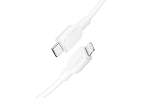 Anker USB C to Lightning Cable, 310 USB-C to Lightning Cable(White,6ft), MFi Certified, Fast Charging Cable for iPhone 14 Plu