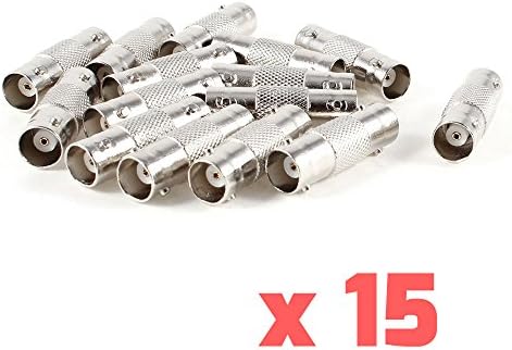TNTE 15 Pack BNC Female Jack to BNC Female Coupler Barrel Connector Adapters