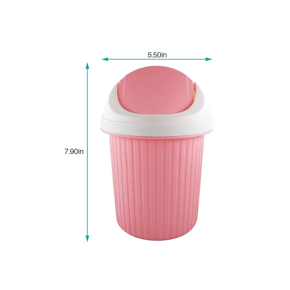 Amazon Com Girls Bedroom Garbage Can Mini Waste Bin Rolling