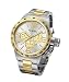 Men's TW Steel Canteen Bracelet Two-Tone Chronograph Watch