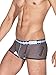 Croota Mens Underwear, Low-Rise Boxer Brief, Multi-Colored Waistband, FF01M