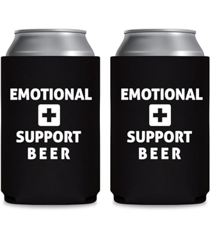 "Drink Up Bitches" Funny Neoprene Can Coolie - Fits Ultra & Other Slim Cans