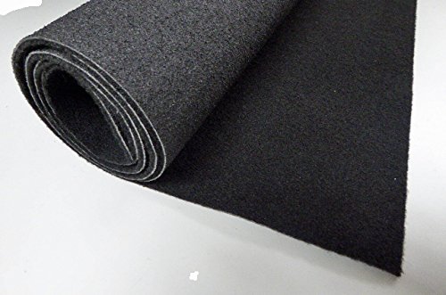 autix 1 m Art. 2000 Autoteppich Meterware Oltimer Restauration schwarz