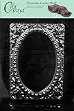 Cybrtrayd M203 Frame Floral Chocolate Candy Mold with Exclusive Cybrtrayd Copyrighted Chocolate Molding Instructions
