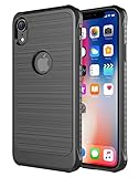 HANDIC iPhone Case for Apple iPhone XR Case (2018) - Rugged TPU Armor for iPhone XR 6.1-Inch (Black)