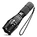 Tactical Flashlight, YIFENG High-Powered LED Tac Light As Seen On Tv with 5 Light Modes & Zoom Function, 18650 Battery Charger Included, Perfect for Camping Hiking Emergency
