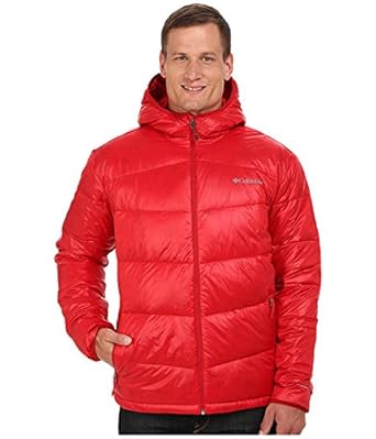 columbia men's gold 650 turbodown hooded down jacket