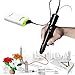 3D Pen For Kids ,Newest 3D Printing Pen Compatible ABS PLA Filament, KT-PRASE Portable 3D Printer Drawing Pen LCD Screen Supports Mobile Power (Black)