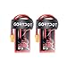 GARTPOT 1500mAh 4S LiPo Rechargeable Battery 75C 14.8V Pack with XT60 Plug for FPV Racing RC Quadcopter Helicopter Airplane Multi-Motor Hobby DIY Parts (2pcs)