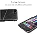 iPhone 8 Case, iPhone 7 Case Leather Card Slots Holder Slim Phone Wallet Cover By Rssviss For iPhone8 iPhone7 - Black,4.7 inch