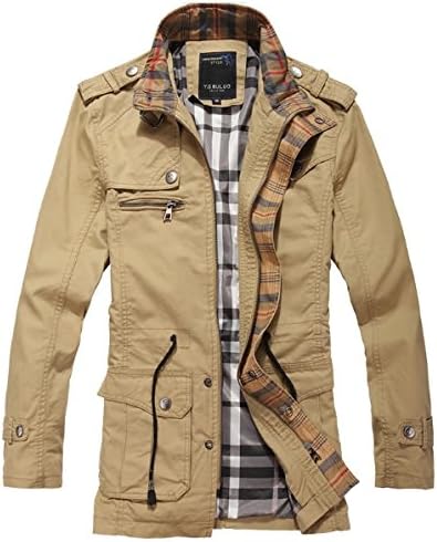 Amazon Co Jp Mrpk ブルゾン ジャケトお兄系 メンズ カジュアル アパレル 男性 サファリ ブレスレット セット U2 050 Xl ベージュ 服 ファッション小物