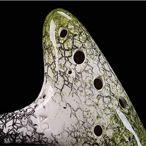 Myqxaz オカリナ楽器 12ホールの学生ミッドレンジc ファッションシンプルなスタイルのデザイン 初心者のプロのオカリナ演奏 持ち運びが簡単 Color Light Blue B00o0qz1mm 3 194円