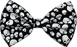 Enimay Halloween Pre-Tied Bow Ties Skull
