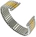 Men's Two Tone Metal Expansion 17-21mm Replacement Watchband