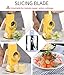 Cambom Manual Rotary Cheese Grater - Round Mandoline Slicer Cheese Shredder Vegetable Slicer, Tumbling Box Shredder with Strong Suction Base With FDA Certification