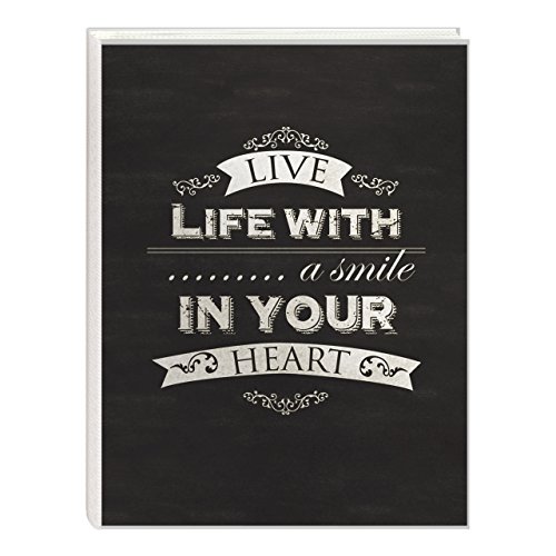 Pioneer Photo Albums FC-146C Chalkboard Flexible Cover, Smile