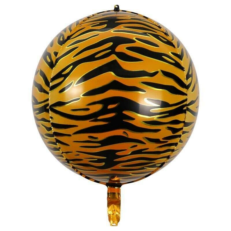 Tiger 4D Foil Balloon, 55cm (2 pack)