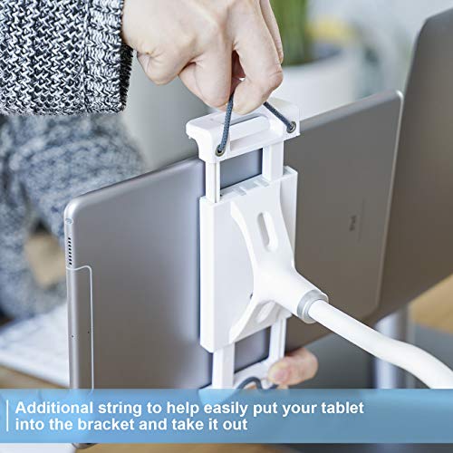 Lamicall Gooseneck Tablet Holder, Tablet Mount Flexible Arm Tablet Stand Compatible with iPad