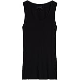 Intimissimi Woman's Sheer Modal Cashmere Ultralight Wide-Shoulder Top