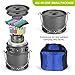 Odoland 39pcs Camping Cookware Mess Kit for 6 and More, Large Size Hanging Pot Pan Kettle with Base Dinner Cutlery Sets, Cups Dishes Forks Spoons Kit for Outdoor Camping Hiking and Picnicthumb 2