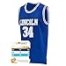 AFLGO Jesus Shuttlesworth #34 Lincoln High School Basketball Jersey Stitched