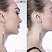 Earring Lifters .925 Sterling Silver 3 Pairs - Happy Ending for Droopy Earrings - Easy to Use - Adjustable and Hypoallergenic Earring Backs Support, Compatible with All Standart Earring Post