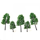 Model Pine Tree Train Set Scenery HO - 16PCS