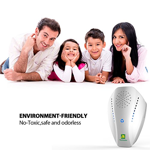 Neatmaster Ultrasonic Pest Repeller - Electronic Bug Repellent Plug in Mosquito Repellent - Pest Control for Mice, Roach, Spider, Ants and More - Thumbnail 6