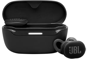 Fone de Ouvido Sem Fio, JBL, Endurace Race TWS, Esportivo, À Prova D'água e Resistente À Poeira - Preto