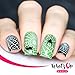 Whats Up Nails - Halloween Stamping Plates 2 Pack (A012, B023) for Nail Art Design